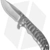 Kizer Caligine Frame Lock Knife Titanium (3.5" Stonewash) Ki401D -Kizer Knife Shop kizer ki401d cm