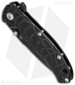 Kizer Caligine Frame Lock Knife Titanium (3.5" Black SW) Ki401D1 -Kizer Knife Shop kizer ki401d1 bottom cm