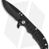 Kizer Caligine Frame Lock Knife Titanium (3.5" Black SW) Ki401D1