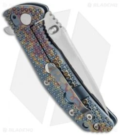 Kizer Folding Knife Black G-10/Titanium (3.75" Satin) Ki404B1 -Kizer Knife Shop kizer ki404b1 side