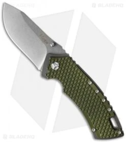 Kizer Folding Knife Green G-10 (3.25" Stonewash) Ki4411F1