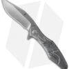 Kizer Cucchiara Trifecta Knife Embellished Titanium (3.875" Stonewash) Ki5462A2 -Kizer Knife Shop kizer ki5462a2 cm