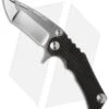 Kizer Willumsen Perock Flipper Knife Black Titanium (3.5" Satin) Ki4485 -Kizer Knife Shop kizer perock ki4485 bhq 36468 cm