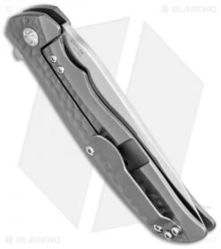 Kizer Rattler Frame Lock Knife Titanium (3.6" Satin) Ki4470 -Kizer Knife Shop kizer rattler ki4470 BHQ 34597 jr side