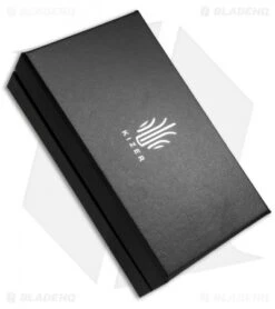 Kizer Pinkerton Escort Flipper Knife Titanium (3.5" Black) Ki4481 -Kizer Knife Shop kizer roach ki4477 box cm