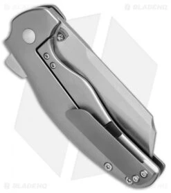 Kizer Sheepdog C01C Frame Lock Flipper Knife Titanium (3.25" Stonewash) Ki4488 -Kizer Knife Shop kizer sheepdog c01c ki448 BHQ 37595 jr side
