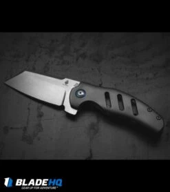 Kizer Sheepdog C01C Frame Lock Flipper Knife Titanium (3.25" Stonewash) Ki4488 -Kizer Knife Shop kizer sheepdog c01c ki4488 BHQ 37595 dl