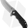 Kizer Vanguard Series Sovereign Flipper Knife Black G10 (3.6" Stonewash) V4423A1