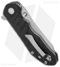 Kizer Vanguard Series Sovereign Flipper Knife Black G10 (3.6" Stonewash) V4423A1 -Kizer Knife Shop kizer sovereign a1 side cm