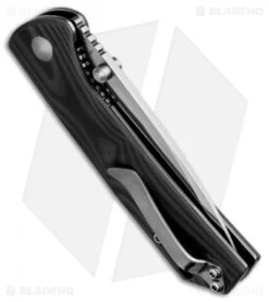 Kizer Vanguard V3 Vigor Liner Lock Knife Black G-10 (3" Satin) V3403N1 -Kizer Knife Shop kizer v3 vigor v3403a1 black back jr