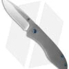 Kizer Vagnino Velox 2 Flipper Knife Titanium (3.375" Stonewash) Ki4478 -Kizer Knife Shop kizer velox 2 ki4478 cm