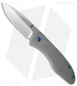 Kizer Vagnino Velox 2 Flipper Knife Titanium (3.375" Stonewash) Ki4478